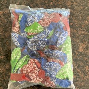 Multi colored 12in Happy Birthday Confetti balloons/100 count/